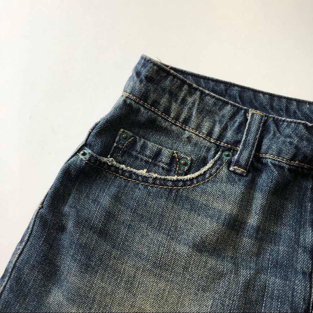 BDG Cut Off Jean Shorts Super High Rise Cheeky - Picture 2 of 8